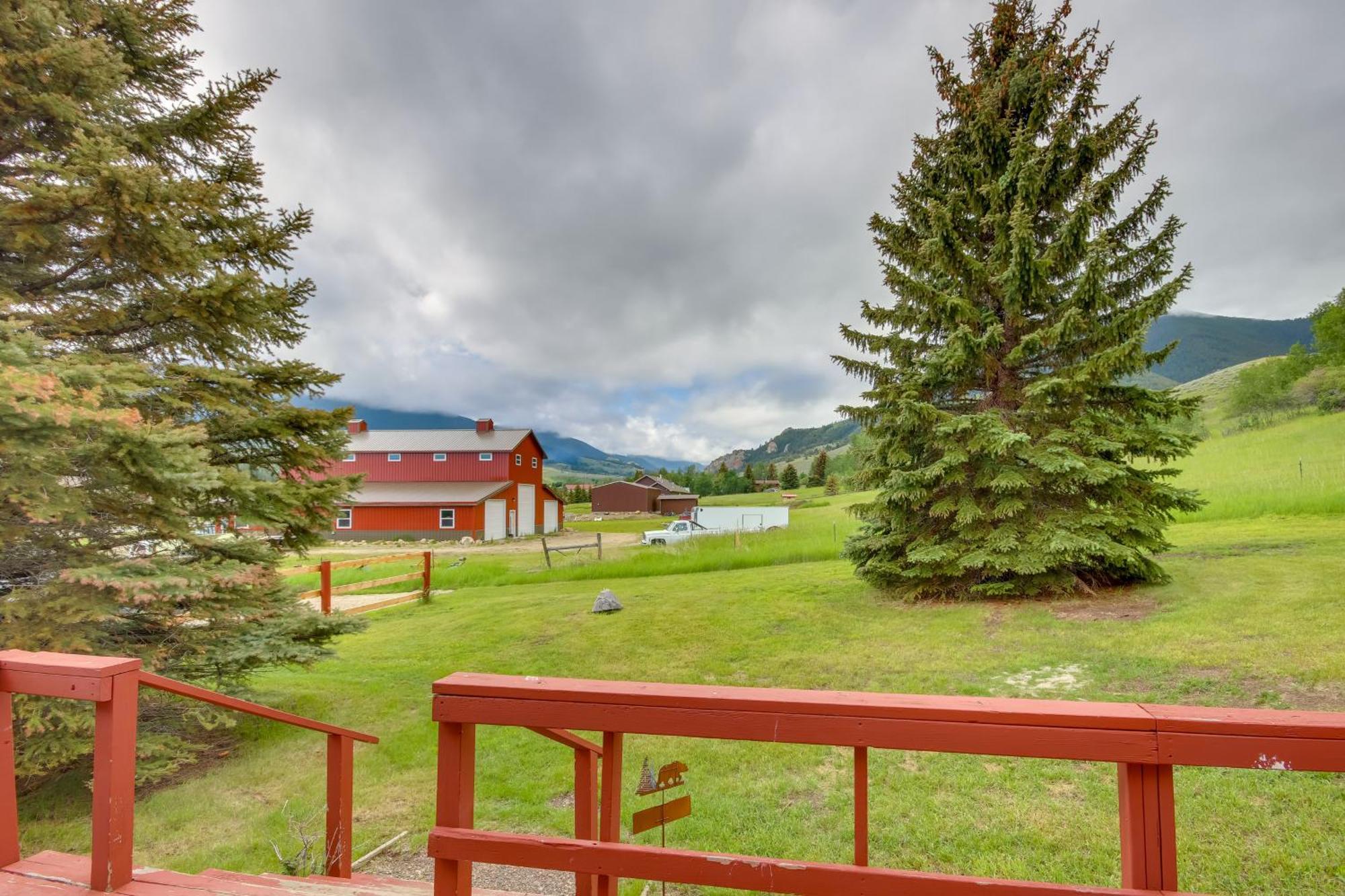 Red Lodge Vacation Rental With Mountain Views! Kültér fotó
